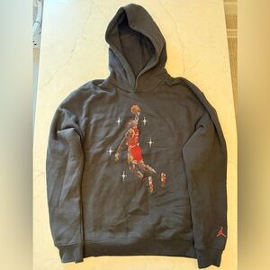 Air Jordan Michael Jordan Hoodie – Black – Men’s Size Small